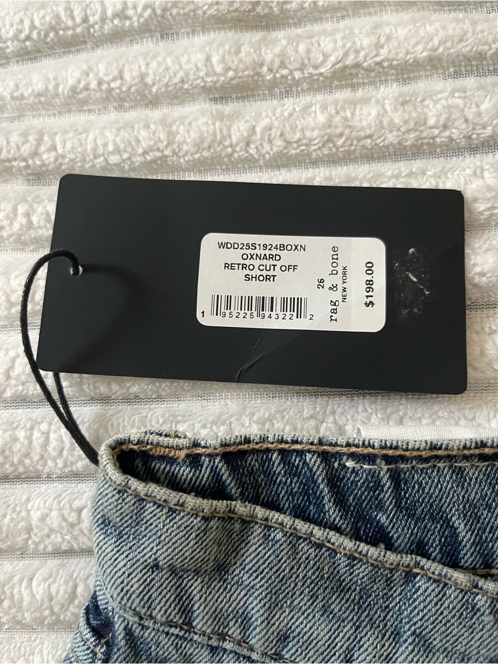 Rag & Bone Retro Cut Off Shorts - Picture 7 of 13